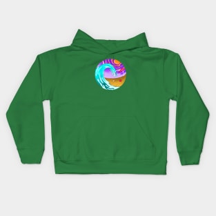 Beach Summer Vibes Kids Hoodie